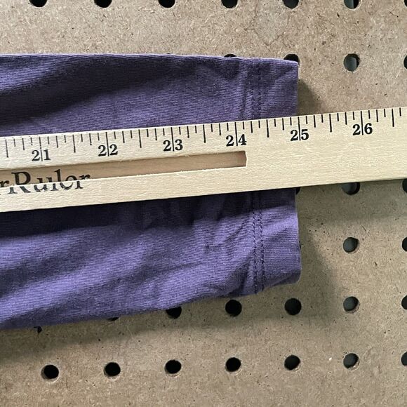 Versace T Shirt Womens Medium Purple Collection Medusa LS Lightweight Bulgaria - Picture 10 of 10